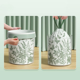 Túi đựng rác di động hương ngải cứu dày hoạt hình nhà bếp phòng tắm dùng một lần dây rút túi đựng rác mới HomieTech