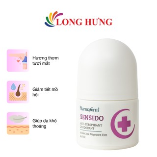Lăn khử mùi Pharmaform Sensido Anti-Perspirant Deodorant (30ml)