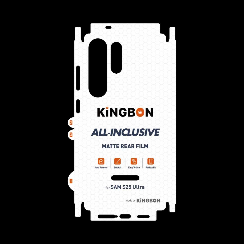 Miếng Dán PPF SamSung FULL Viền Nhám Chống VânTay KiNGBON MA-F01 S23Ultra/S24UltraS25Ultra/S26Ultra