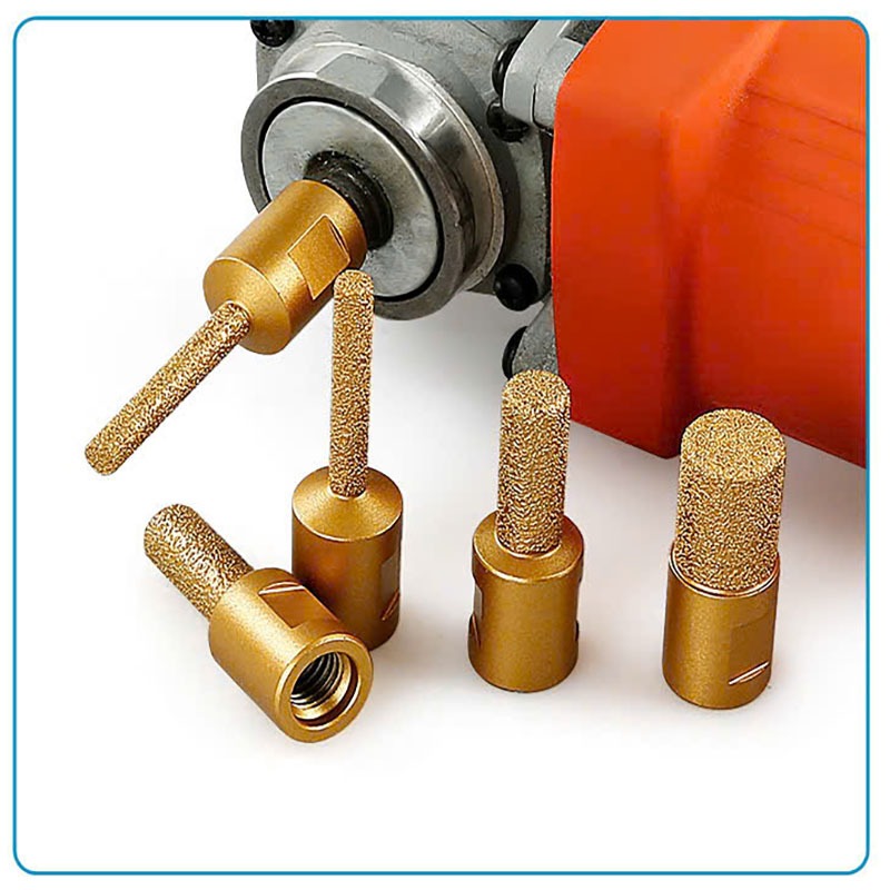 Mũi Mài Góc Chậu Rửa Mặt Chậu Rửa Bát Âm , Mũi Mài Đá Hoa Cương, Dụng Cụ Tạo Rãnh Gạch Đá