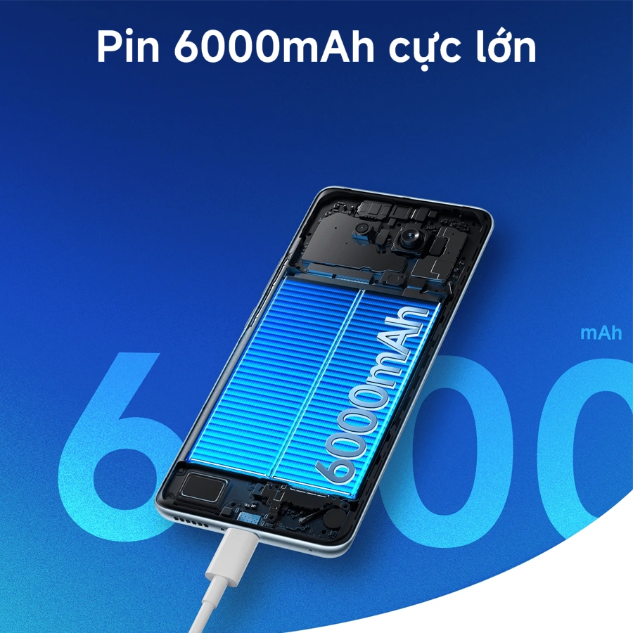 Điện thoại Xiaomi Redmi Note 15 4G 6G/128G Chính Hãng. Pin 6000mAh