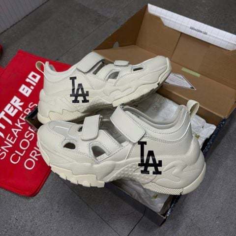 [Chính hãng] Giày Sandal Unisex Đế cao MLB Big Ball Chunky Mask New York Yankees - 3ASDCH133-50CRS