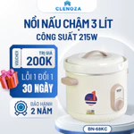 Nồi Nấu Chậm Cơ BENNIX BN-68KC 3L Men Sứ Cao Cấp  Slow Cooker Hầm Cháo Ninh Xương Chưng Yến Bảo Hành Chính Hãng 24 Tháng — ảnh 1
