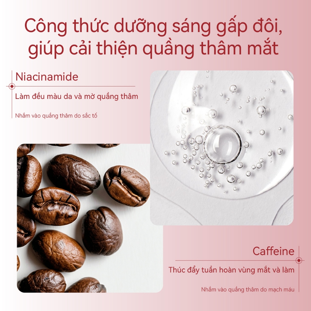 LANBENA MẶT NẠ MẮT ĐA PEPTIDE  & HOA HỒNG 7X (Hộp/60 miếng) - Giảm Nhăn, Làm Mờ Quầng Thâm, Trẻ Hóa Vùng Mắt Tự Nhiên