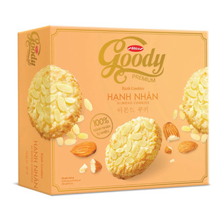 Bánh Cookies Goody hạnh nhân hộp 228g