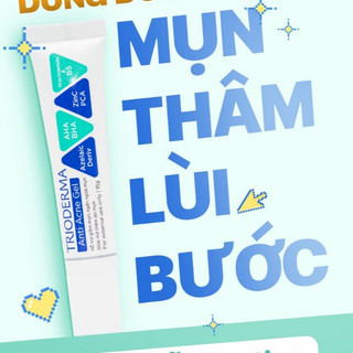 Gel Giảm Mụn Và Thâm Trioderma Anti Acne Gel (15g)