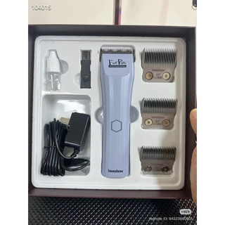 Tông Đơ Loveshow L4 Cao Cấp – Máy Cắt Tóc Chuyên Nghiệp 6800RPM, Ít Ồn, Pin Lâu, Lưỡi An Toàn