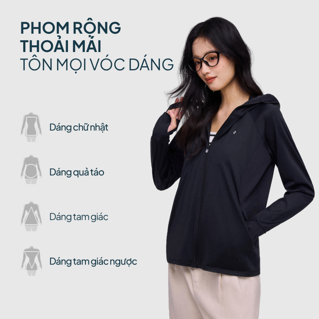 [Hannah OlalaxNEAU] NEAU SilkShell Original Áo Khoác Chống Nắng Nữ Mát Lạnh Chống Tia UV 99% Thoáng Khí Dáng Rộng CV101 | BigBuy360 - bigbuy360.vn