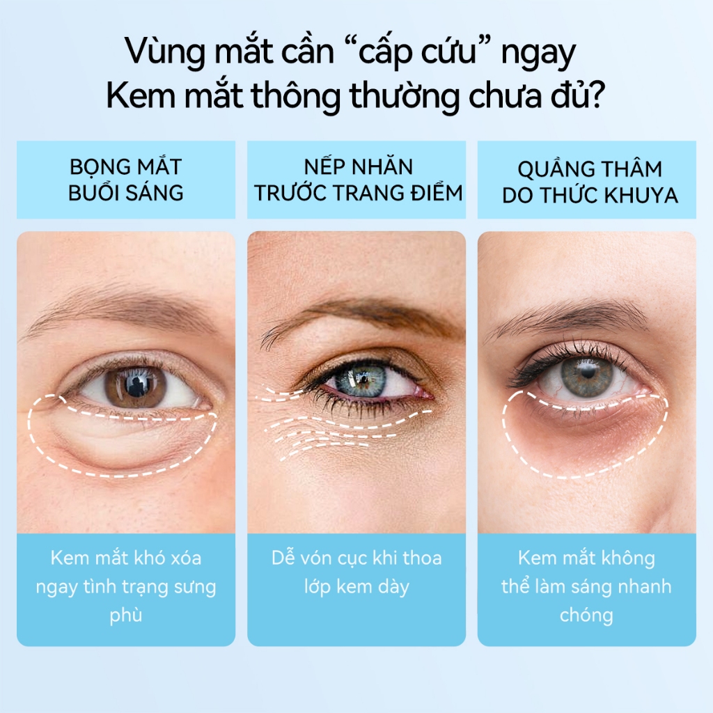 LANBENAMẶT NẠ MẮT  HA 8X (Hộp/60 miếng) - CUNG CẤP ĐỘ ẨM SÂU, GIẢM NẾP NHĂN MẮT Skincare