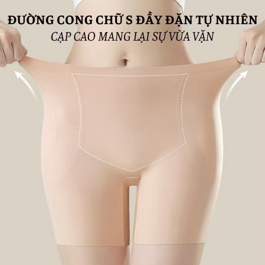 Quần độn mông và hông chất đúc su đệm dày 2cm,không lộ viền tạo đường cong tự nhiên 052