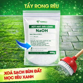 NaOH 99.5% Xút Hạt Đài Loan – Tẩy Rửa Công Nghiệp, Làm Xà Phòng Handmade