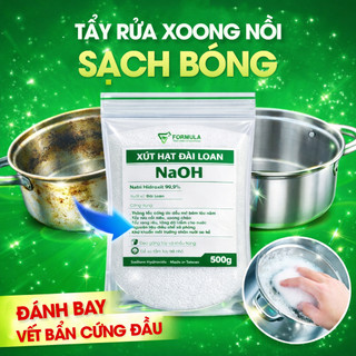 NaOH 99.5% Xút Hạt Đài Loan – Tẩy Rửa Công Nghiệp, Làm Xà Phòng Handmade