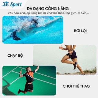 Quần đùi nam thể thao 2 lớp nhanh khô cao cấp đa năng dùng khi bơi lội, đi biển, chạy bộ, tập gym