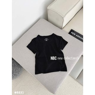 Áo phông cổ tim viền trơn cộc