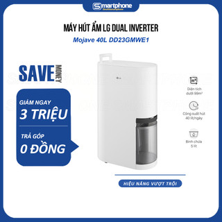 Máy Hút Ẩm LG 40L DD23GMWE1 Dual Inverter Mojave - Hàng Chính Hãng LG Bảo Hành 12 Tháng Toàn Quốc
