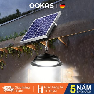 OOKAS Đèn Năng Lượng Mặt Trời Kitawa 300W, Bảo Hành 3 Năm, Chống Nước IP65