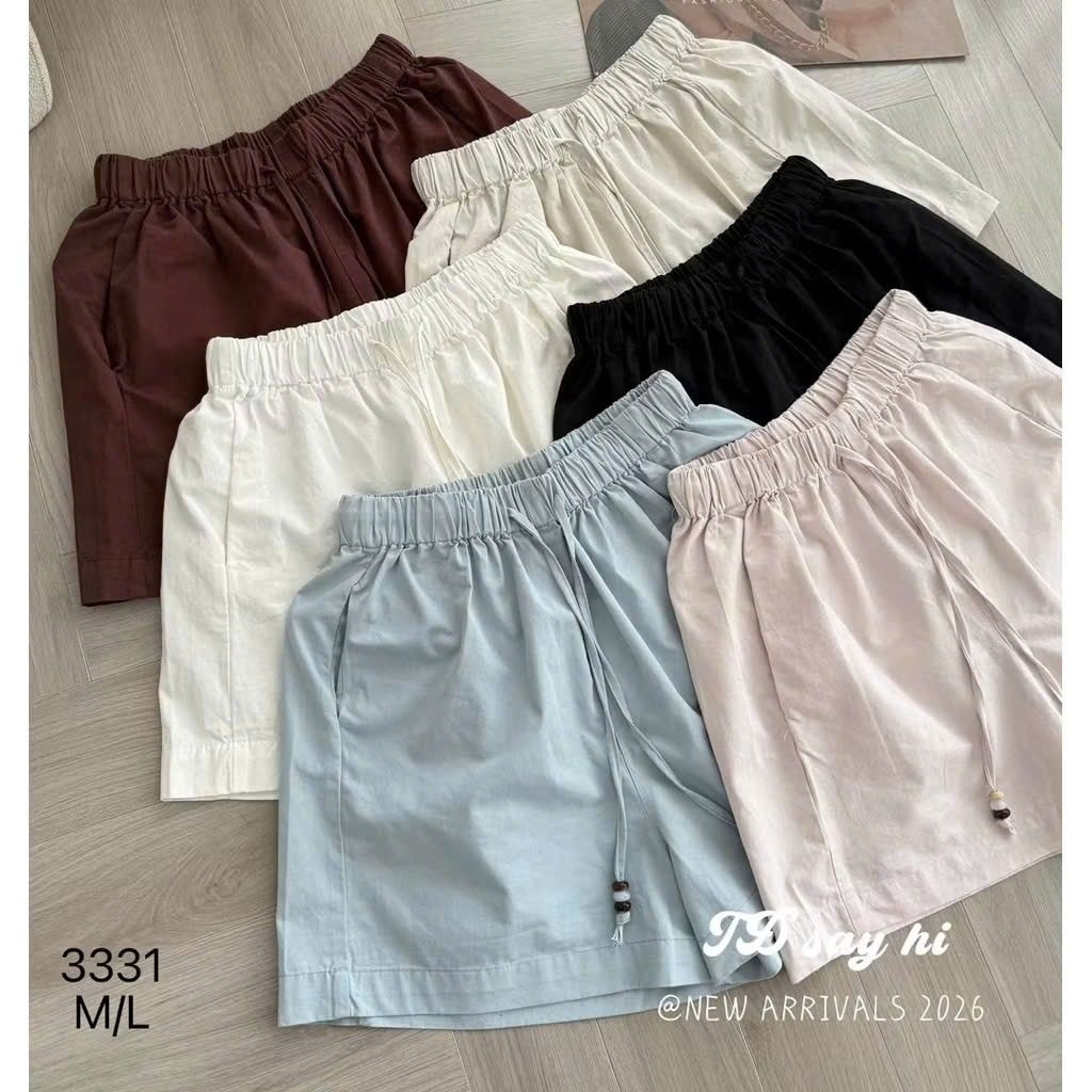 [𝑯𝒂 𝑨𝒏𝒉] Quần Sooc Thô Sâu Hạt QCL1( M: 47-58kg , L: 58-65kg)