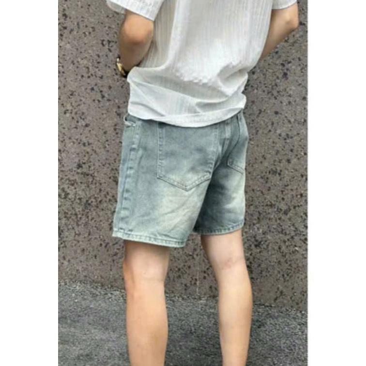 45kg-85kg Combo Quần short jean nam trơn màu đen trên gối trẻ trung thoải mái Tfashion-shop-ms001 | BigBuy360 - bigbuy360.vn