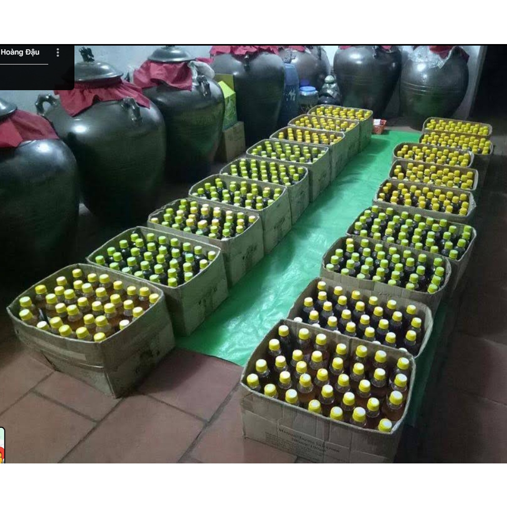 Mắm Cáy Hoàng Đậu Đặc Sản Tứ Kỳ Hải Dương chai 500ml