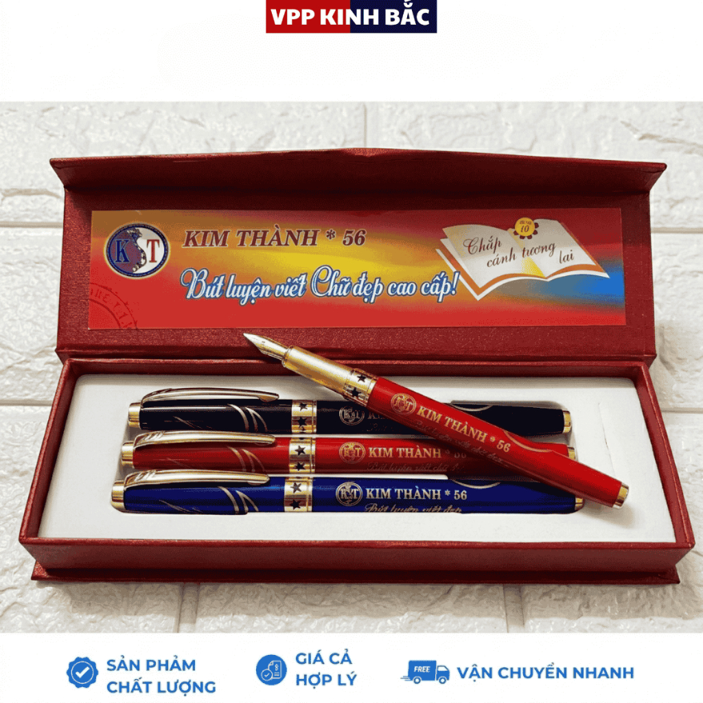 Bút Máy Nét Thanh Đậm Kim Thành 56 - Hàng Chuẩn Công Ty