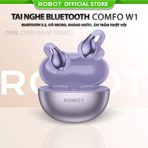Tai Nghe Bluetooth 5.3 Robot Có Micro, Kháng Nước, Âm Trầm Tuyệt Vời, Tai nghe thể thao- Bảo Hành 1 Năm