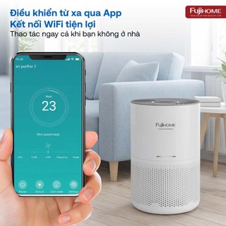 Máy lọc không khí Fujihome AP5COMPACT kết nối Wifi thông minh -Tối ưu cho mọi nhu cầu sử dụng