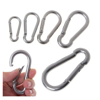 combo siêu rẻ 10 cái Móc An Toàn INOX 304 nhiều kích thước (còn gọi là móc chữ D)