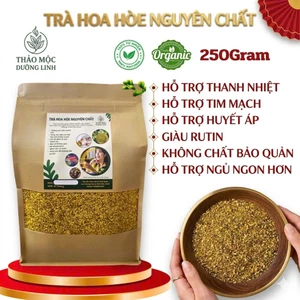 Gói 250 Gram Trà Hoa Hòe Cao Cấp Thảo Mộc Tự Nhiên, Hỗ Trợ Huyết Áp, Hỗ Trợ Ngủ Ngon