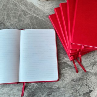 [ĐƠN 99K TẶNG BÚT BI TRE] Sổ Tay Bìa Da 200 Trang Dòng Kẻ Nhiều Kích Thước A4, A5, B6, A6, A7 In Logo Theo Yêu Cầu
