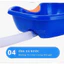 Chậu Gội Đầu, Thau Gội Đầu Tại Giường Cho Bà Bầu rẻ Em, Người Bệnh, Chất Liệu Nhựa ABS Cao Cấp
