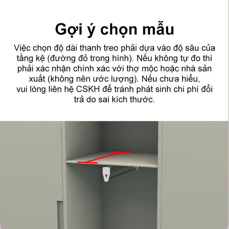 𝐎𝐥𝐢𝐟𝐞 Giá Treo Quần Áo Tiết Kiệm Không Gian Giá Treo Quần Dài Dạng Ống Lồng Cho Tủ Quần Áo