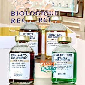 Serum BIOLOGIQUE RECHERCHE 30ml | Progeskin Face Serum | Serum A-Glyca | Collagene Originel | Oligo-Proteines Marines