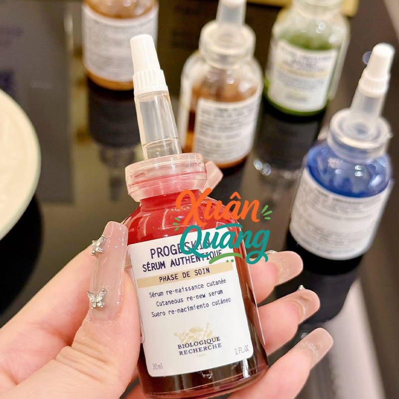 Serum BIOLOGIQUE RECHERCHE 30ml | Progeskin Face Serum | Serum A-Glyca | Collagene Originel | Oligo-Proteines Marines