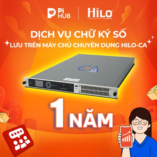 Dịch vụ chữ ký số lưu trên thiết bị lưu trữ chuyên dụng (HSM) HILO-CA
