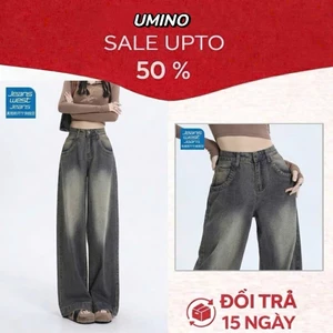 Quần jeans ống rộng , Quần bò ống Ruông Xám bạc cá tính dành cho mùa hè HOT 2026 LN11