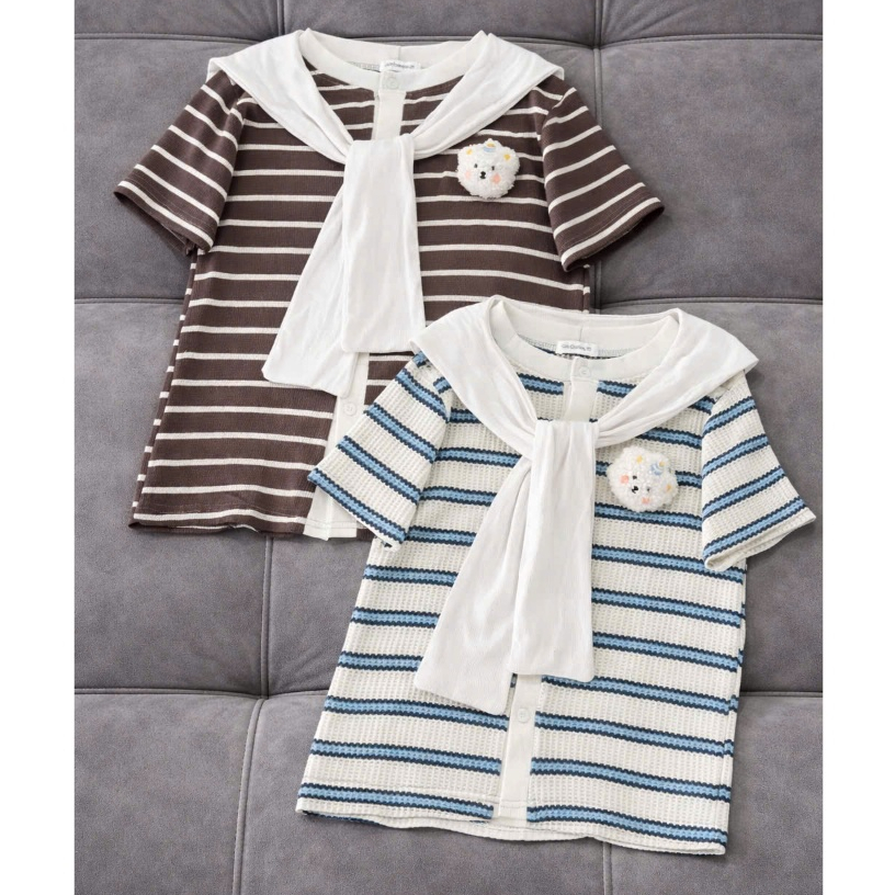 [TẶNG KHĂN DEAL HỜI] Áo babytee kẻ kèm khăn mẫu mới kẻ hàn quốc xinh xắn hottrend 2026 cho phong cách thời trang hiện đạ
