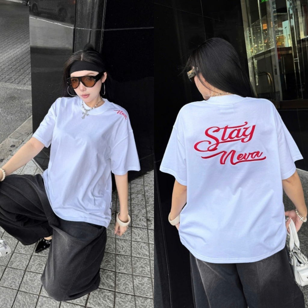 BOOM🔥Áo thun nữ kiểu hàn quốc form rộng tay lỡ cổ tròn cotton mát - hè hot trend in cách dễ thương- Local brand #07