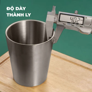 Ly Inox 304 Cao Cấp ANREE 2 Lớp - Cốc Uống Bia, Cafe, Trà 350ml/450ml