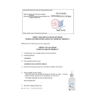 Tinh chất Hyaluronic Serum HA+ GoGreen (100ml)