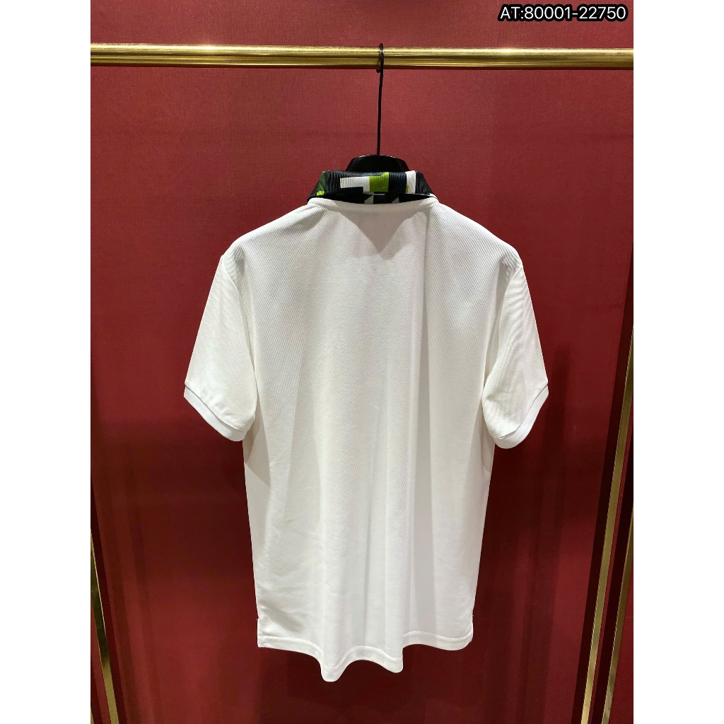 ÁO polo nam cổ tròn họa tiết tay ngắn phong cách trẻ trung chuẩn from
