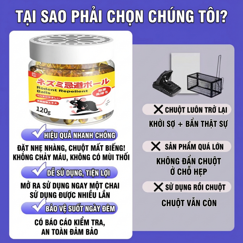 Sáp đuổi chuột Gel đuổi chuột Phù hợp dùng trong gia đình và trong xe 120g
