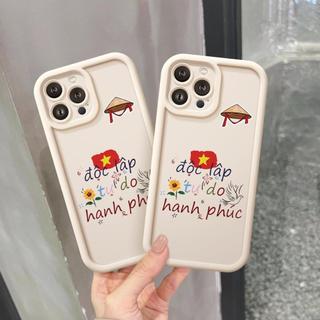 Ốp Lưng iPhone Camera Viền Cao Việt Nam Tự Do Mềm Chống Sốc- iP 6/6s/7/8/X/XS/XR/11/12/13/14/15/16/17/Plus/Air/Pro/Max