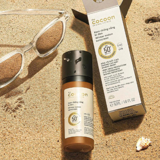 Kem Chống Nắng Cocoon Bí Đao Quang Phổ Rộng Winter Melon Sunscreen SPF50+ PA++++ 50ml Duduhouse