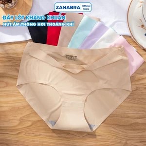 Quần lót nữ đúc su cạp vừa - Quần lót su đáy dán chắc chắn, thấm hút tốt ZANABRA L840
