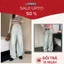 Quần jeans ống rộng, Quần bò Xanh bạc phong cách hiện đại Siêu HOT LN