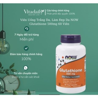 glutathione uống lúc nào tốt Viên uống glutathione hỗ trợ sáng da