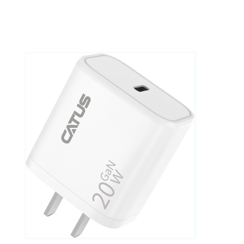 Củ Sạc Nhanh CATUS HF2 20W GaN - Công Nghệ Chống Cháy, Chân Gập Gọn Nhẹ - Hàng Chính Hãng Bảo Hành 12 Tháng