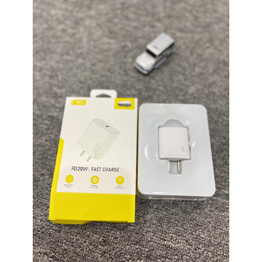 Củ Sạc Nhanh CATUS HF2 20W GaN - Công Nghệ Chống Cháy, Chân Gập Gọn Nhẹ - Hàng Chính Hãng Bảo Hành 12 Tháng
