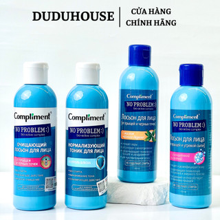 (Hàng Công TY) Toner Compliment No Problem Salicylic Acid, Tea tree làm sạch sâu, kiềm dầu 200ml