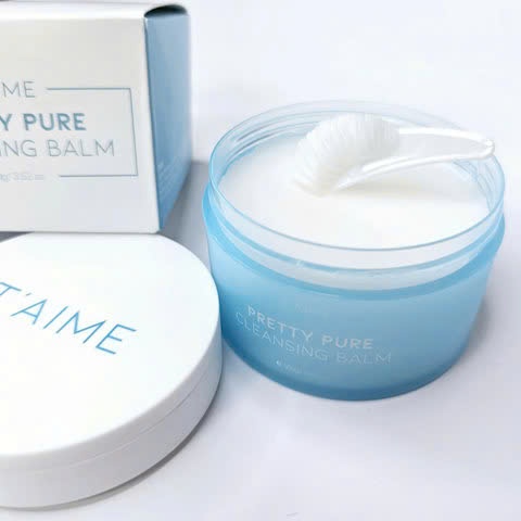 T26_  (Date t8/2027) Sáp Tẩy Trang T'AIME PRETTY PURE CLEANSING BALM 100gr